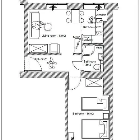Apartment Plac Wielkopolski Poznan